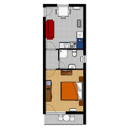 Magyar Apartmanhaz Iv. Lägenhet Zalakaros