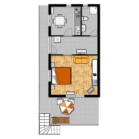 Magyar Apartmanhaz Iv. Lägenhet *